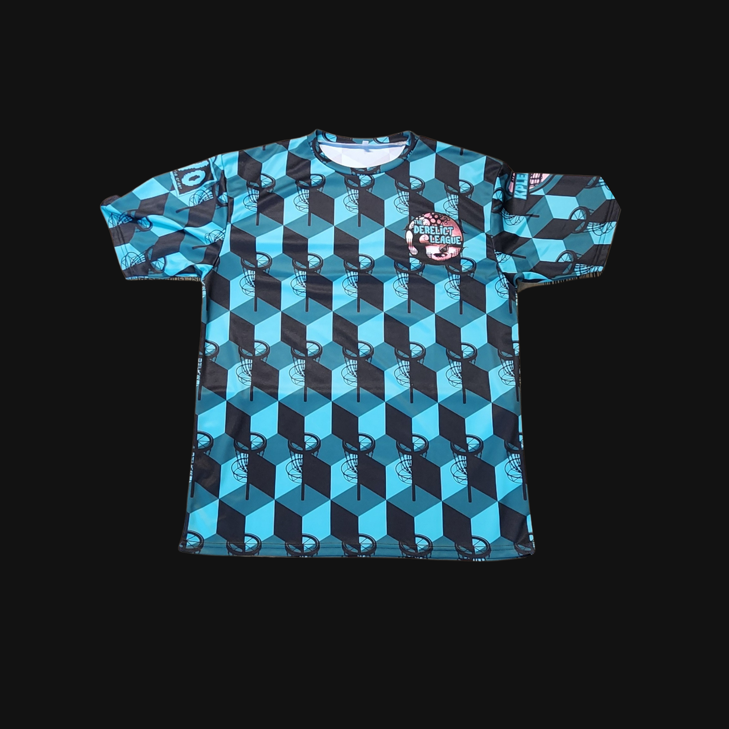 Derelict Teal Cube Jersey