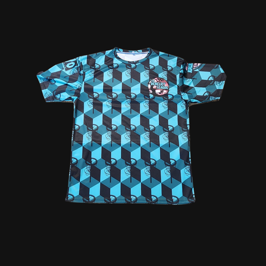 Derelict Teal Cube Jersey