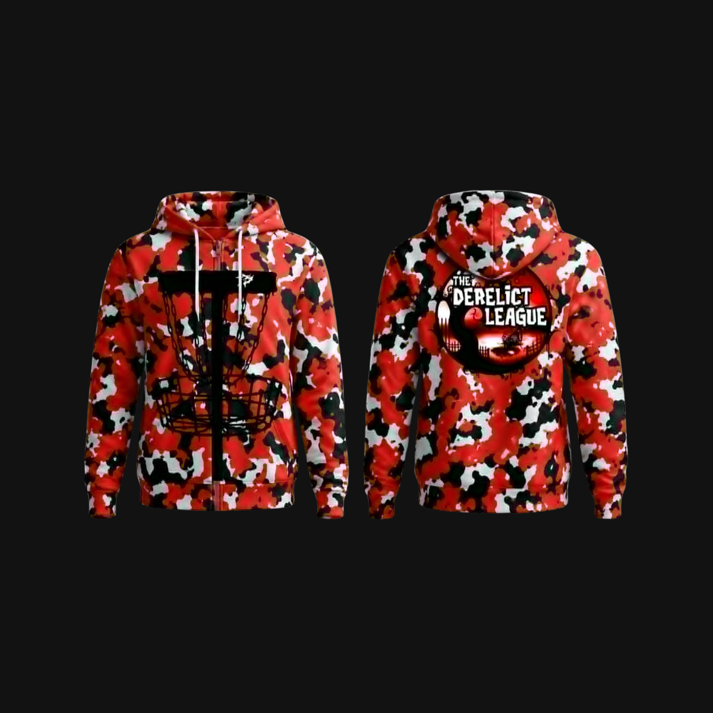 Derelict Red Camo Hoodie (Pre-Order)