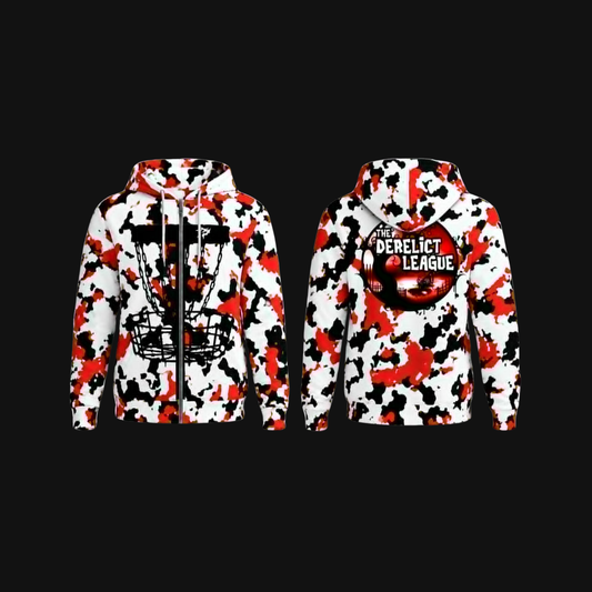 Derelict Red Camo Hoodie (Pre-Order)