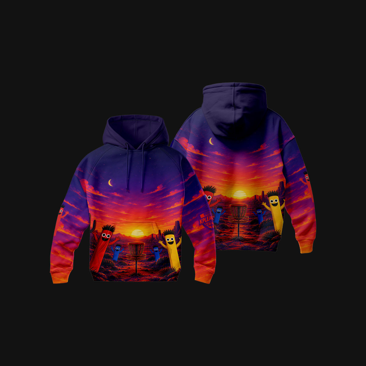 Wavy Man Desert Hoodie (Pre-Order)