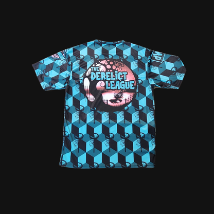 Derelict Teal Cube Jersey