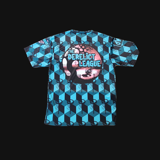 Derelict Teal Cube Jersey