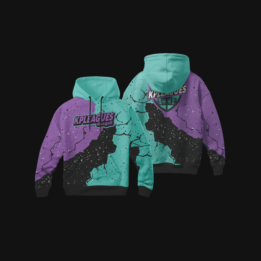 Purple/Mint KPLeagues Hoodie (Pre-Order)