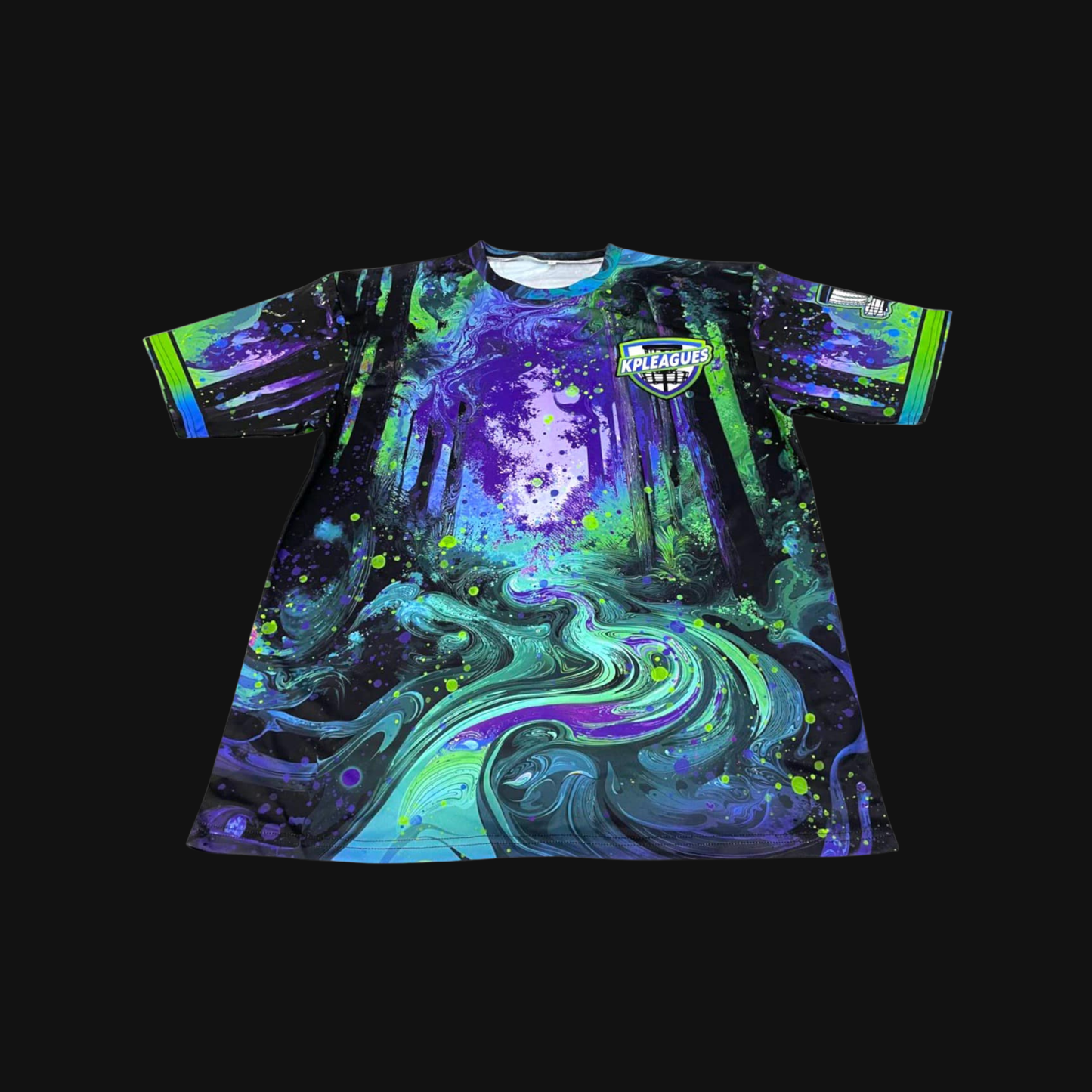 Purple/Green Stream Jersey