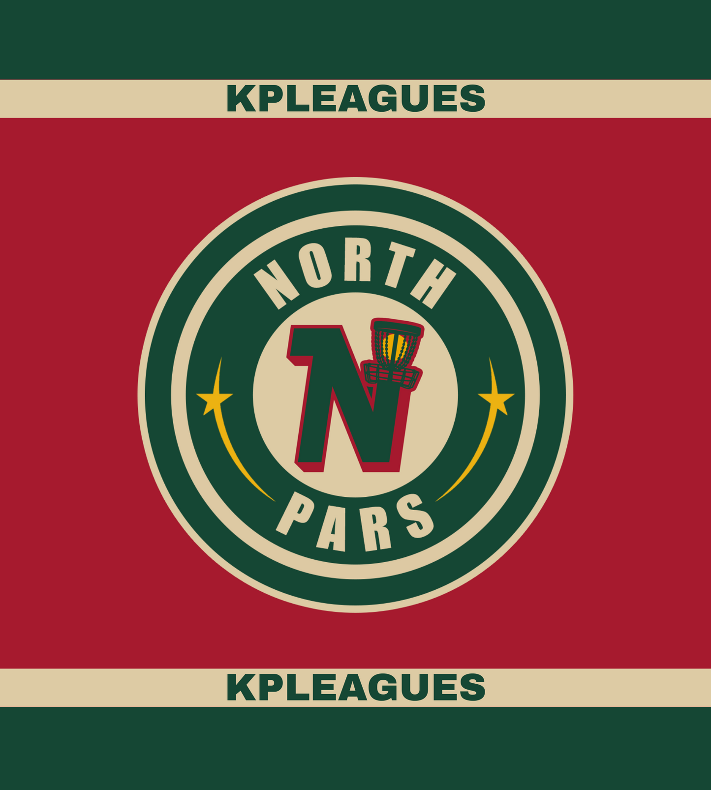 North Pars Red/Green Towel