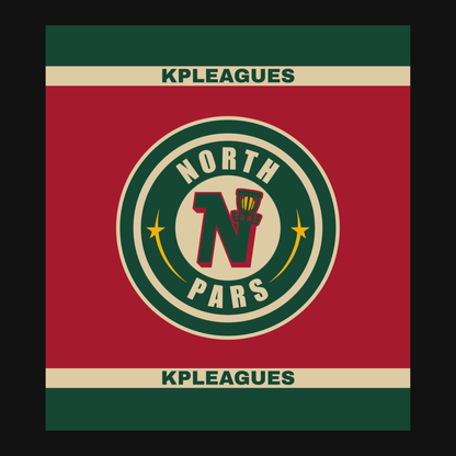 North Pars Red/Green Towel