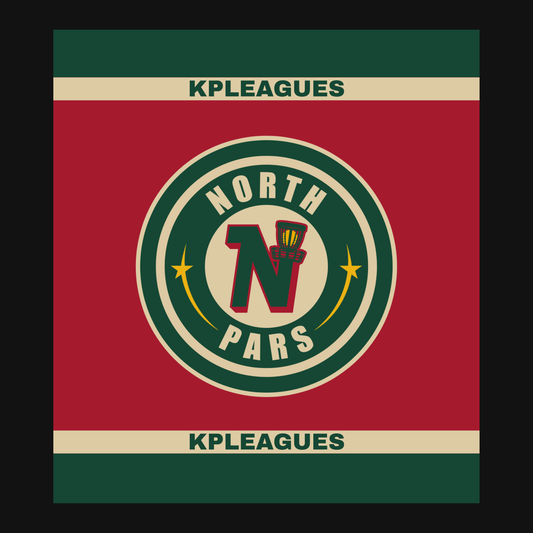 North Pars Red/Green Towel